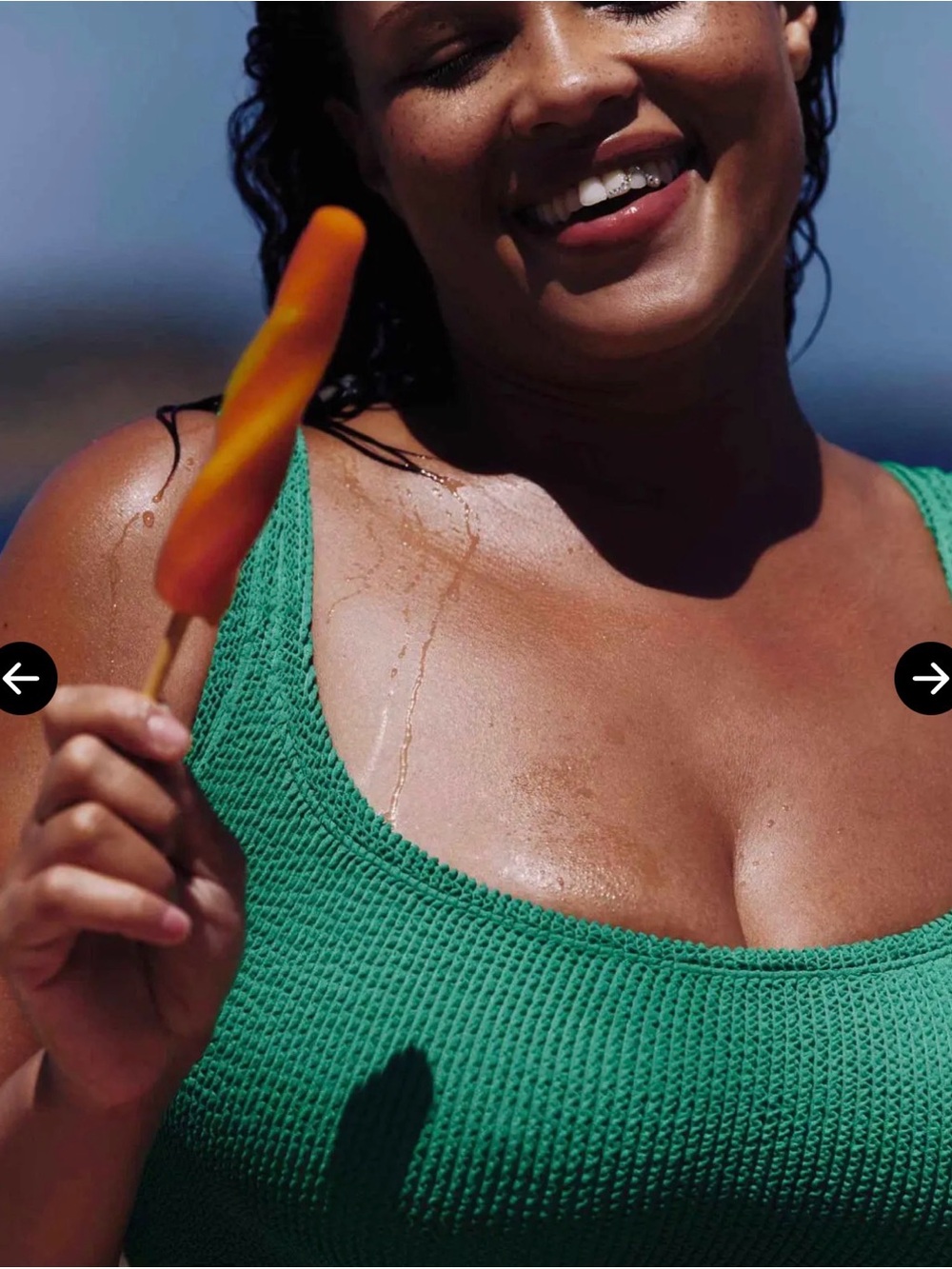Hunza G Patricia crinkle-effect bikini - Picture 2 of 10